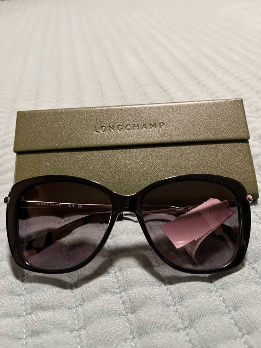 New Longchamp Women's Gradient Oversized Sunglasses